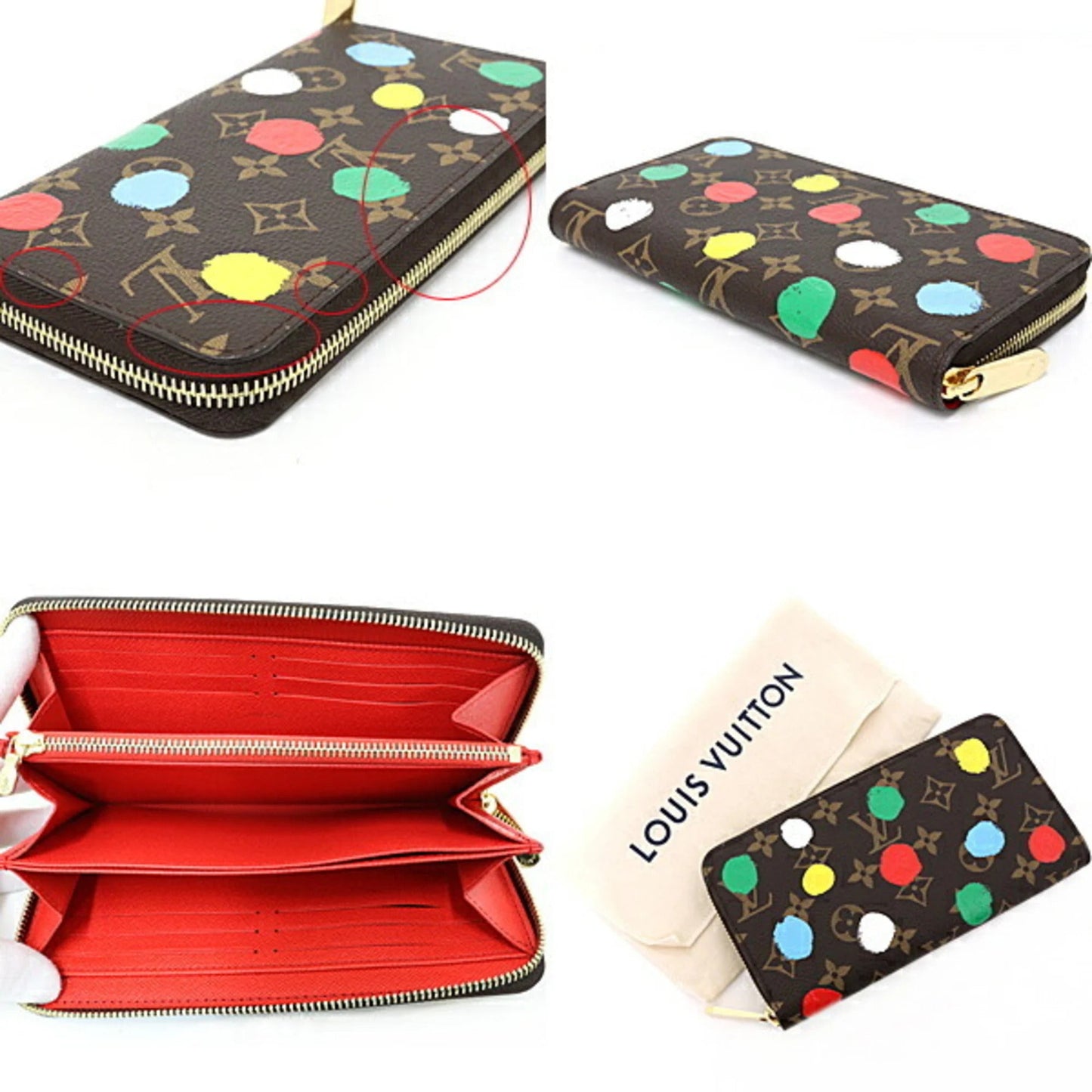 Louis Vuitton Zippy Wallet Monogram Canvas Wallet M81864