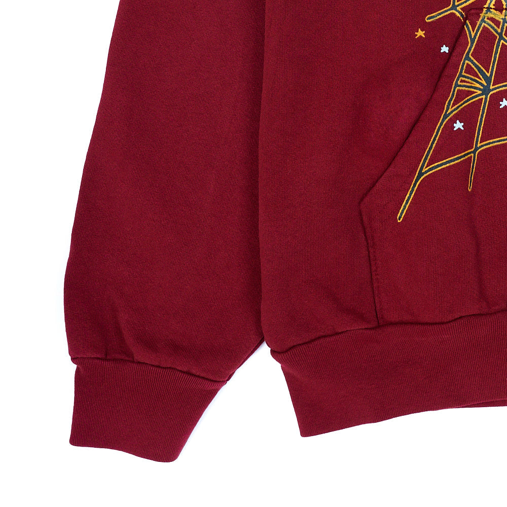 SP5DER Hoodie – Brick - Detail View 2