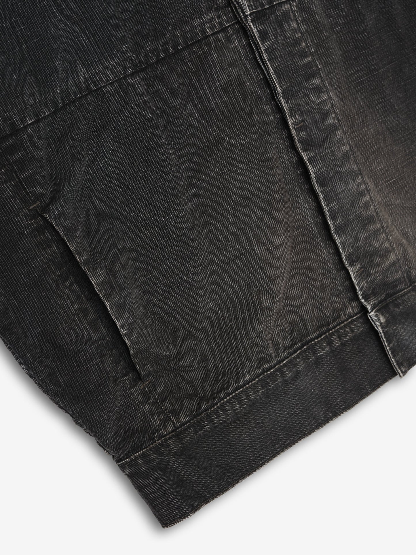 Fear of God Canvas Utility Jacket – Washed Black, Men's Cropped Fit