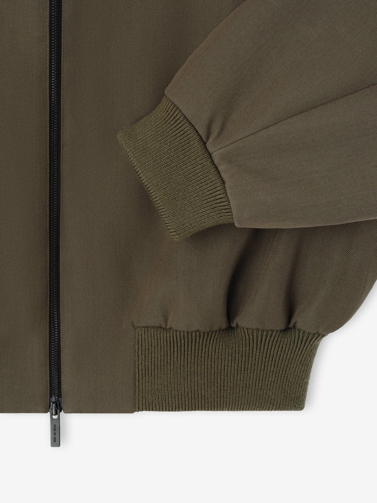 Fear of God Wool-Cotton Bomber Jacket – Willow, Men's Insulated