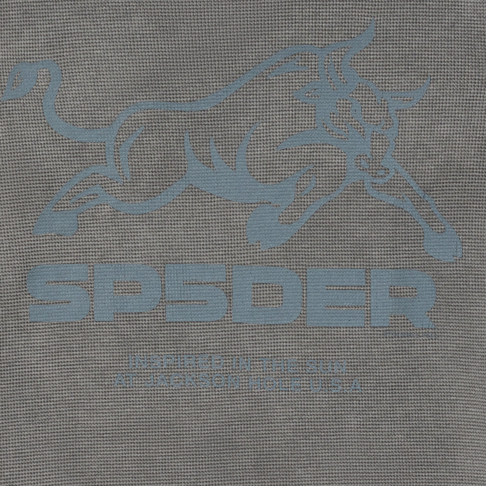 SP5DER Grey Bull Thermal Long Sleeve Top