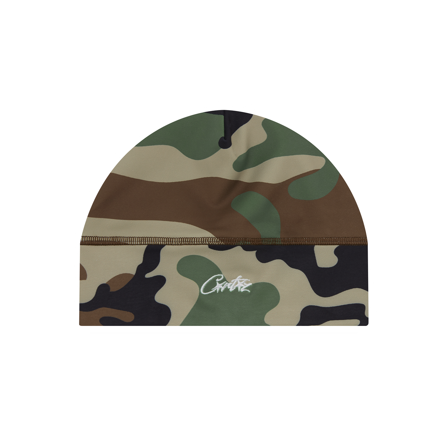 Corteiz Liteworky Skull Cap - Woodland Camo