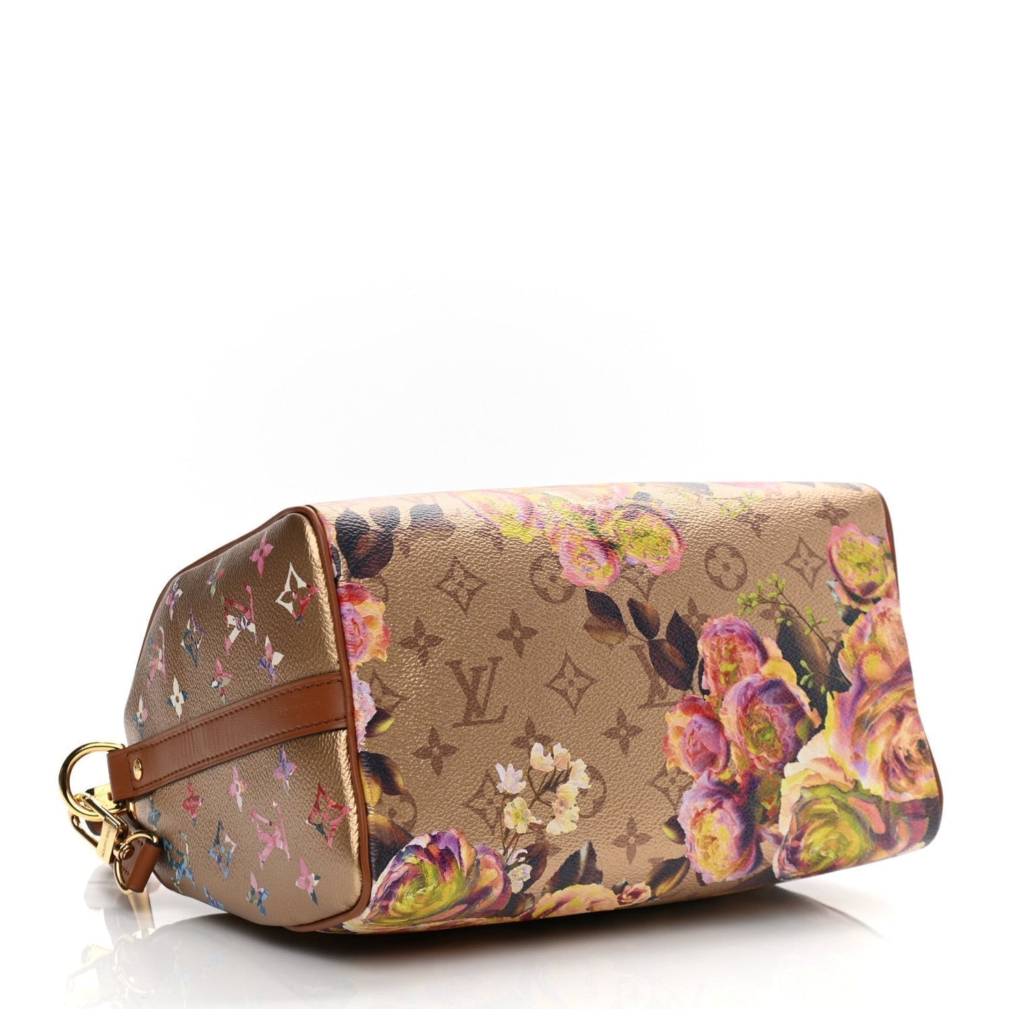 Louis Vuitton Speedy Bandouliere 25 Flower Garden Gold M21317