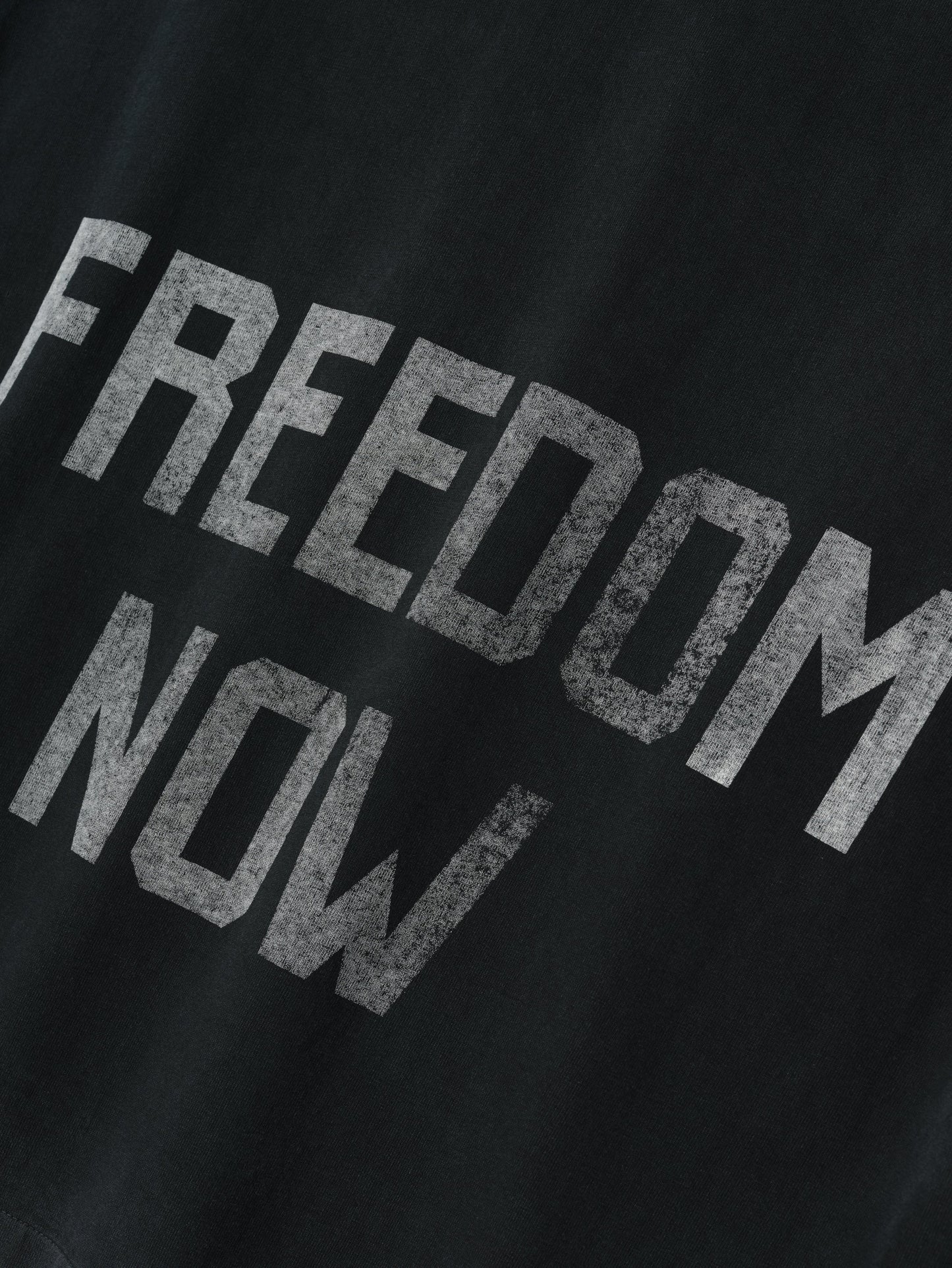 Fear of God Freedom Relaxed Long Sleeve Tee – Black, Men's Cotton Jersey