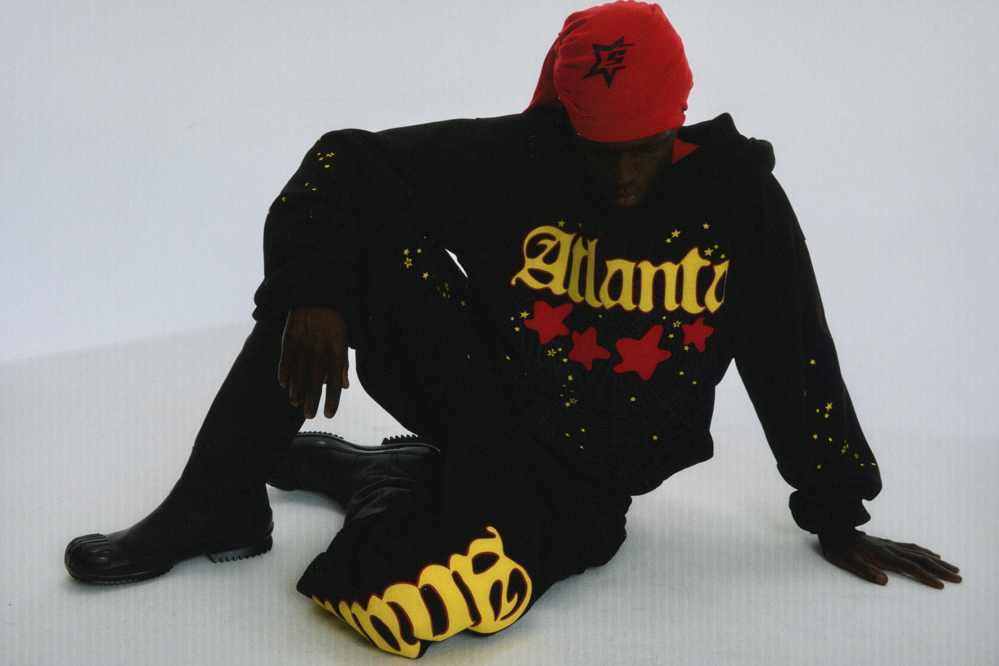 SP5DER Atlanta Hoodie – Black - Detail View 15