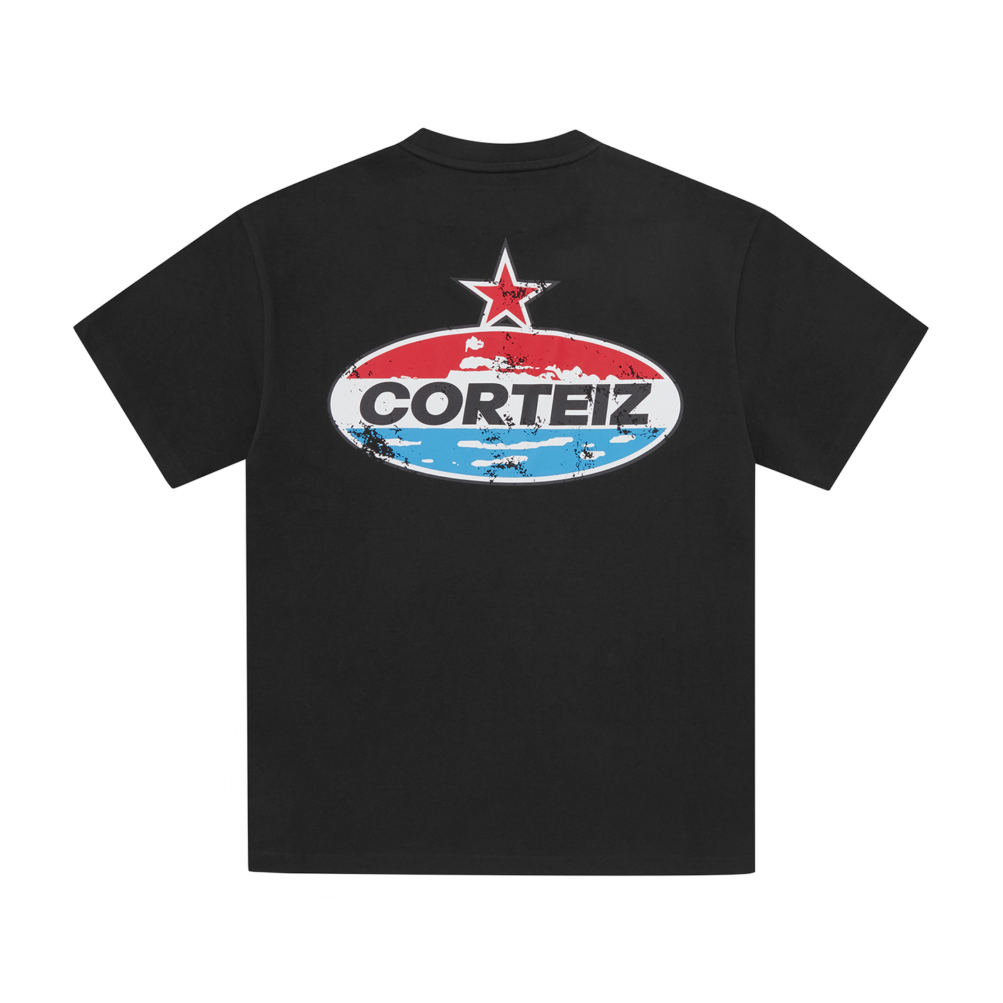 Corteiz Motor Heavyweight Tee - Black