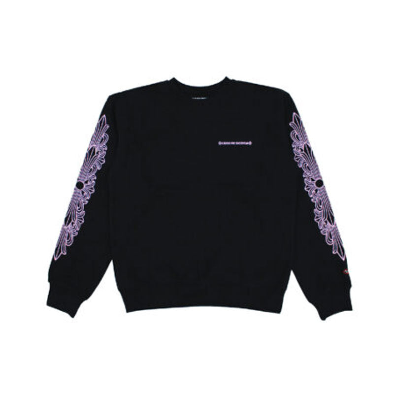 Chrome Hearts Matty Boy Shoulder Logo Crewneck - back view