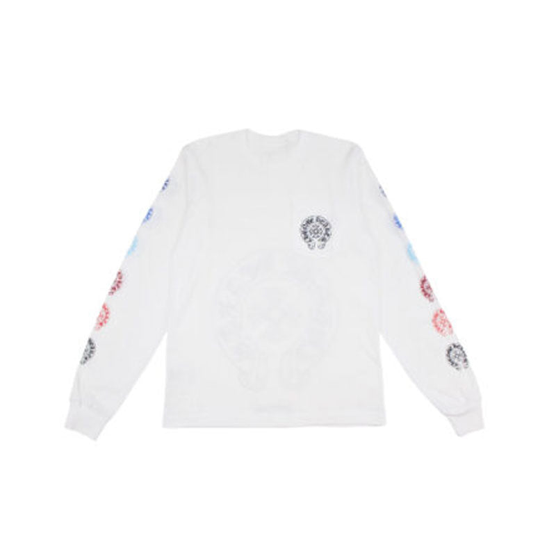Chrome Hearts Multi Color Horse Shoe L/S T-shirt - back view