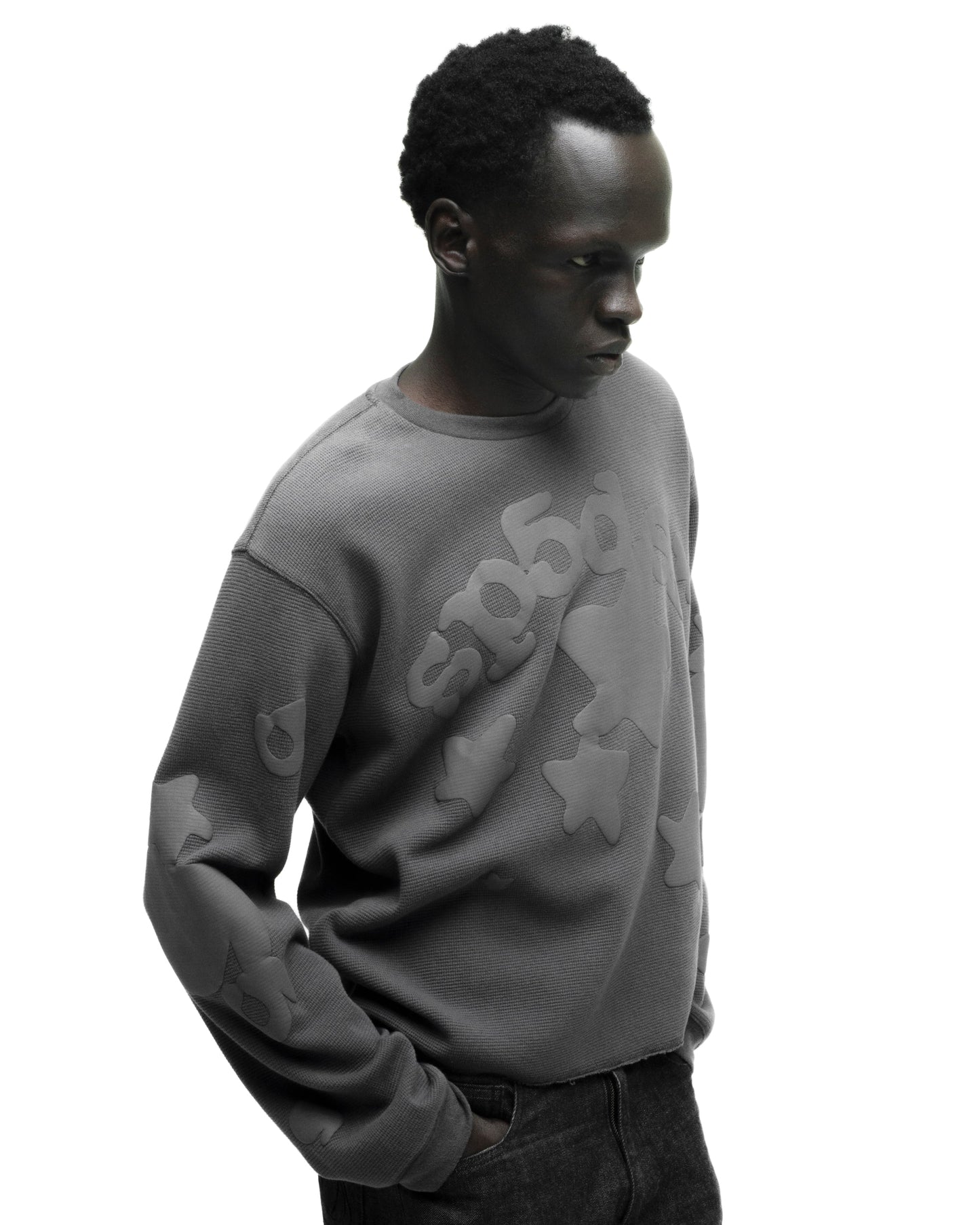 SP5DER Beluga Thermal Top in Slate Grey