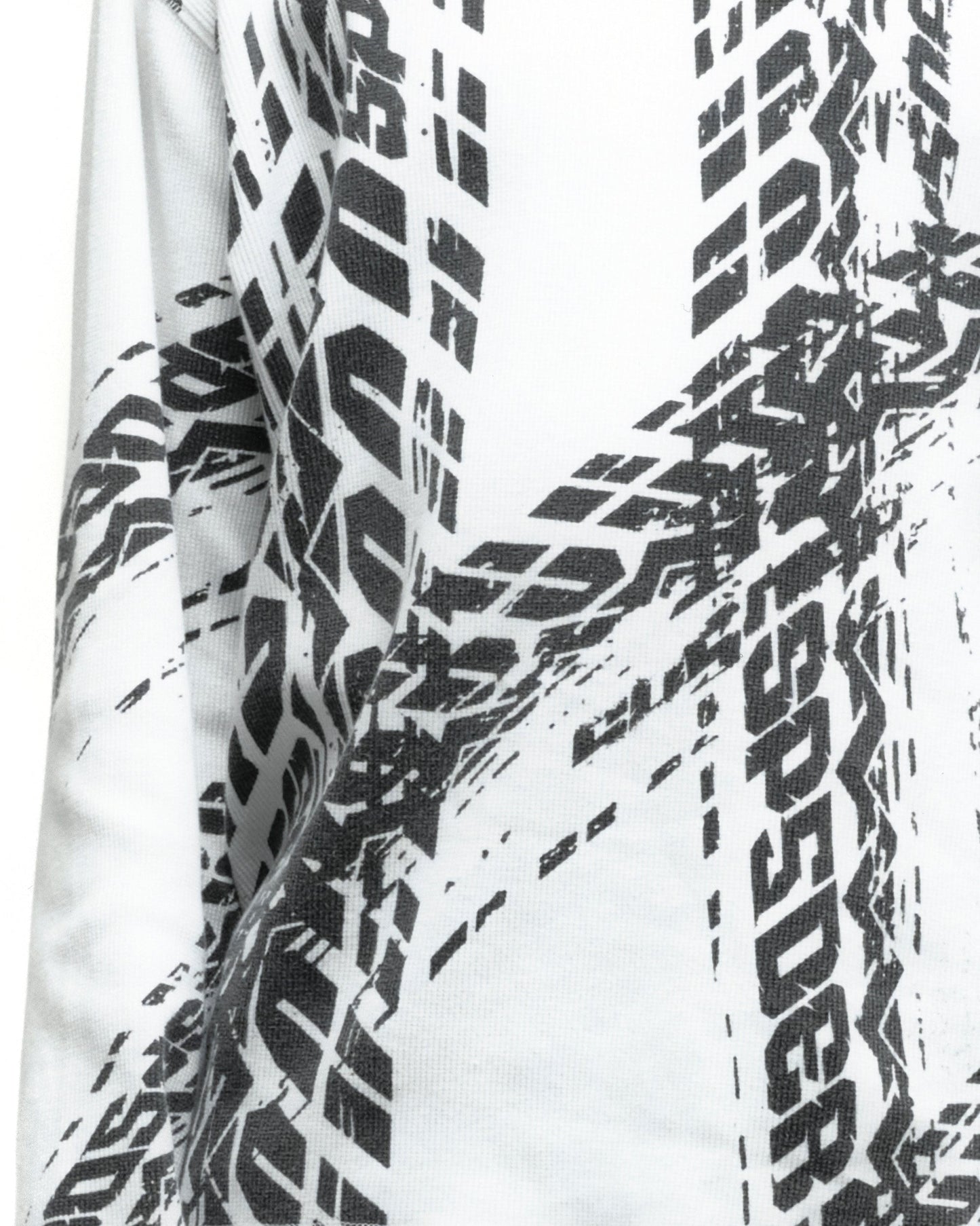 SP5DER Burnout Thermal Top in White