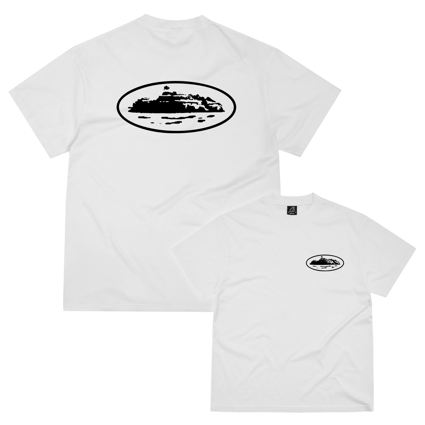 Corteiz OG Island Graphic Tee - White