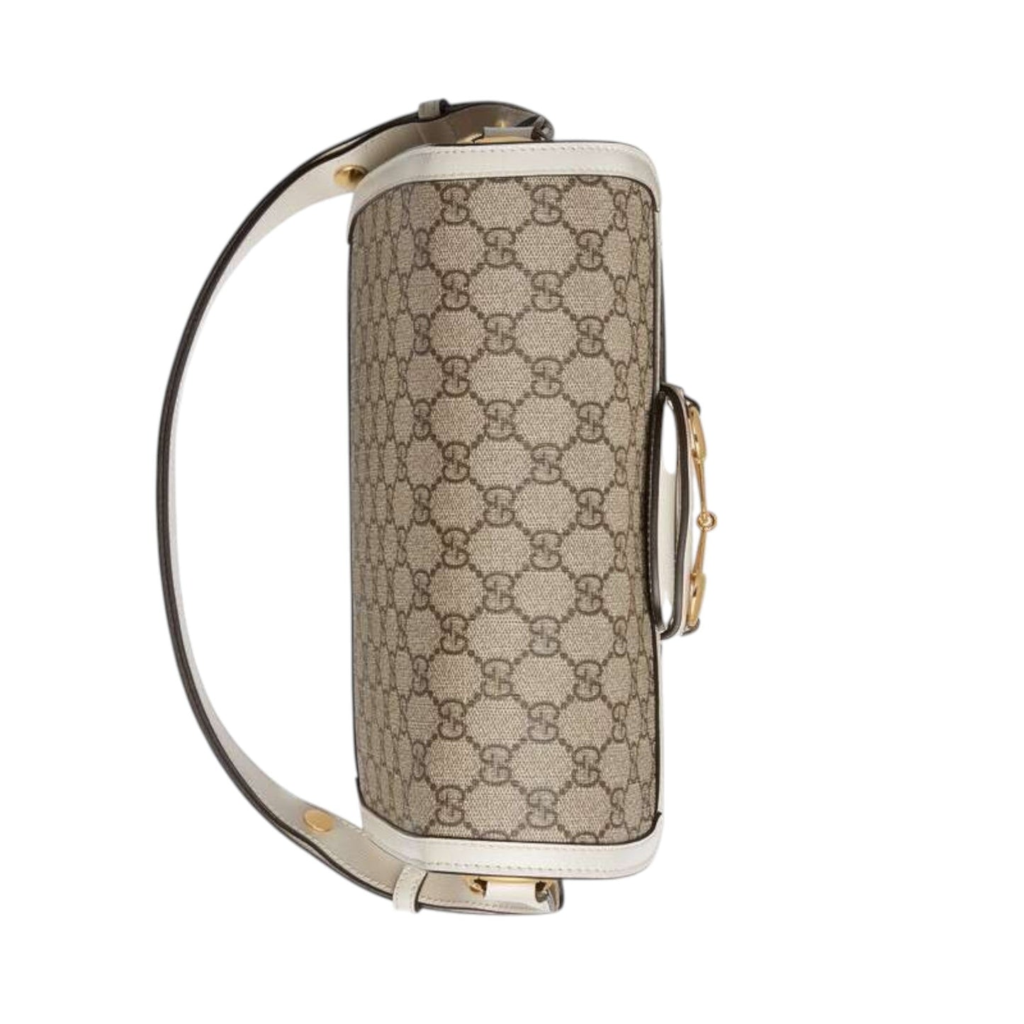 Gucci Horsebit 1955 Shoulder Bag White leather