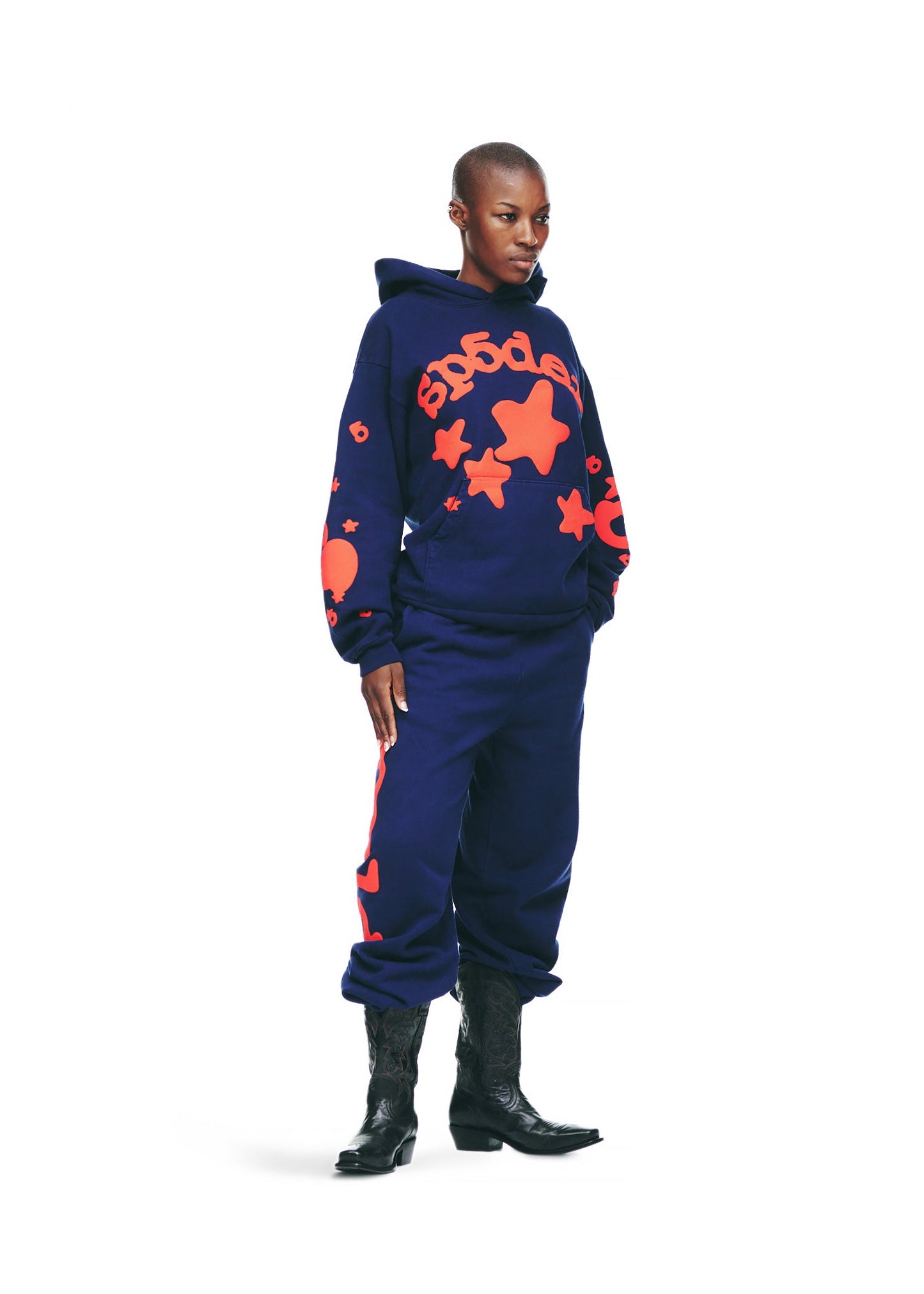 SP5DER Beluga Hoodie – Blue Archive - Detail View 7