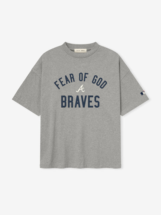 Fear of God Essentials Braves 90s Tee - Heavy Cotton T-Shirt