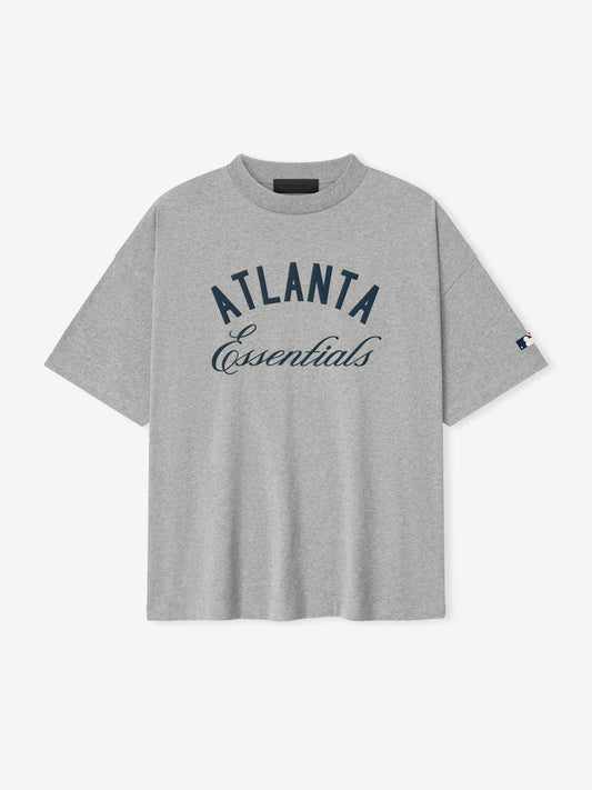 Fear of God Essentials Braves 90s Tee - Atlanta MLB T-Shirt