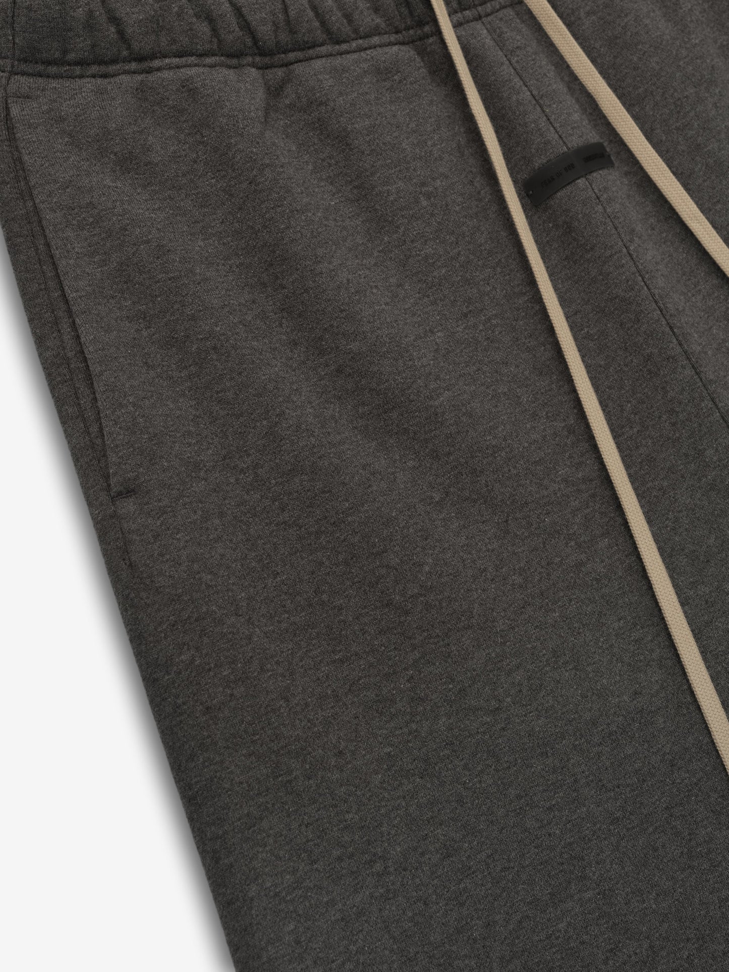Men's Grey Cotton Fleece Tapered Sweatpant