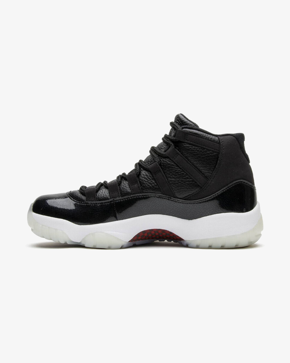 Air Jordan 11 Retro 72-10 sneaker, side profile view