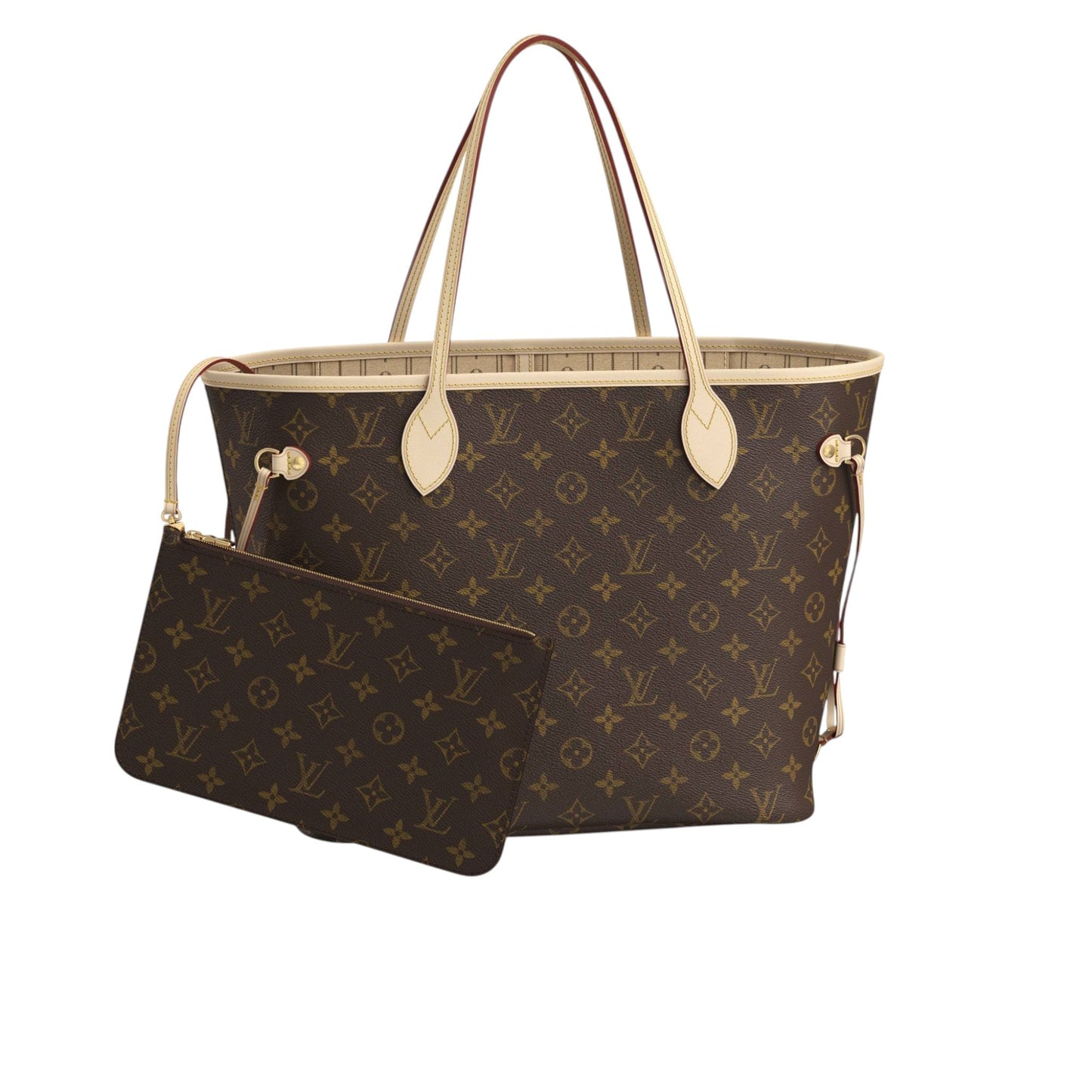 Louis Vuitton Neverfull MM Monogram Coated Canvas