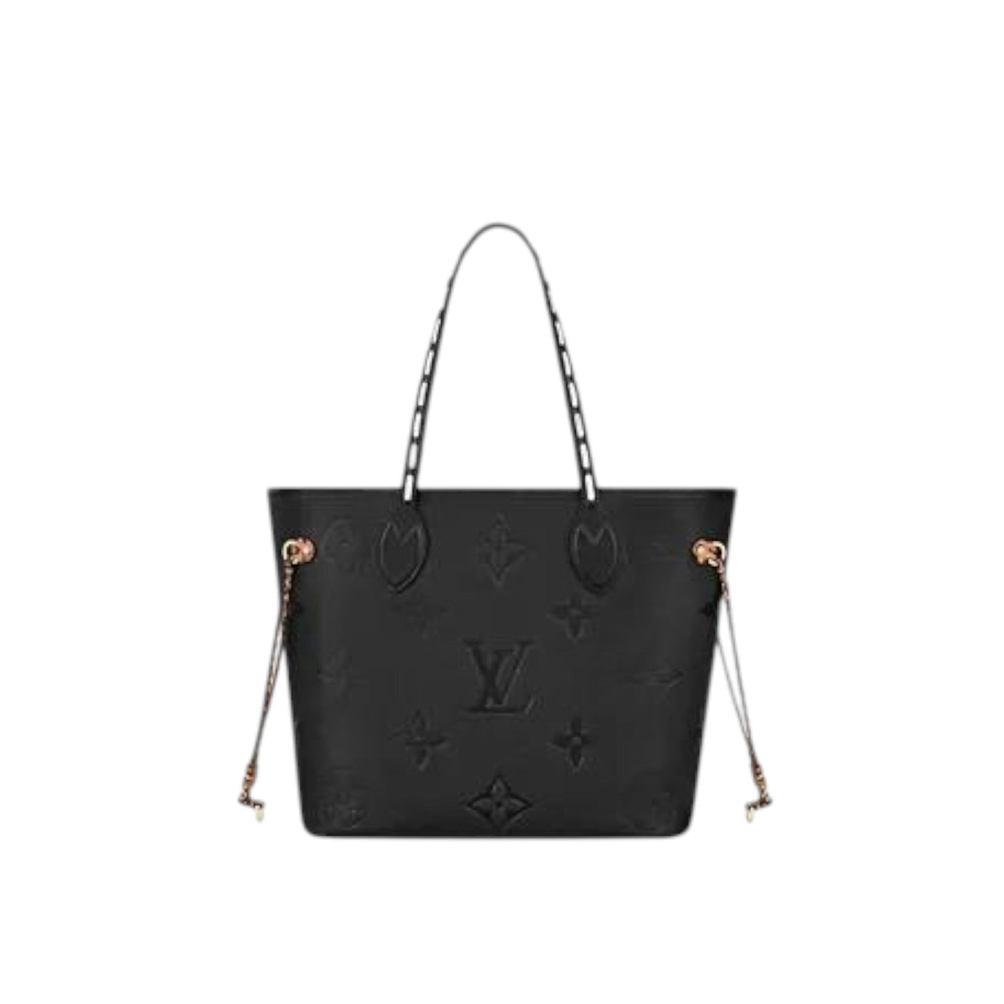 Louis Vuitton Neverfull MM Embossed Supple Grained Cowhide Leather