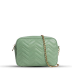 Bag It Aura Crossbody Bag - Green Vegan Leather