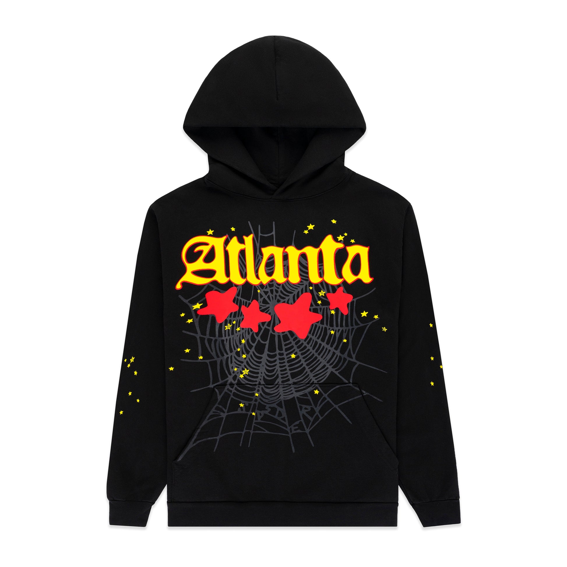 SP5DER Atlanta Hoodie – Black - Front View