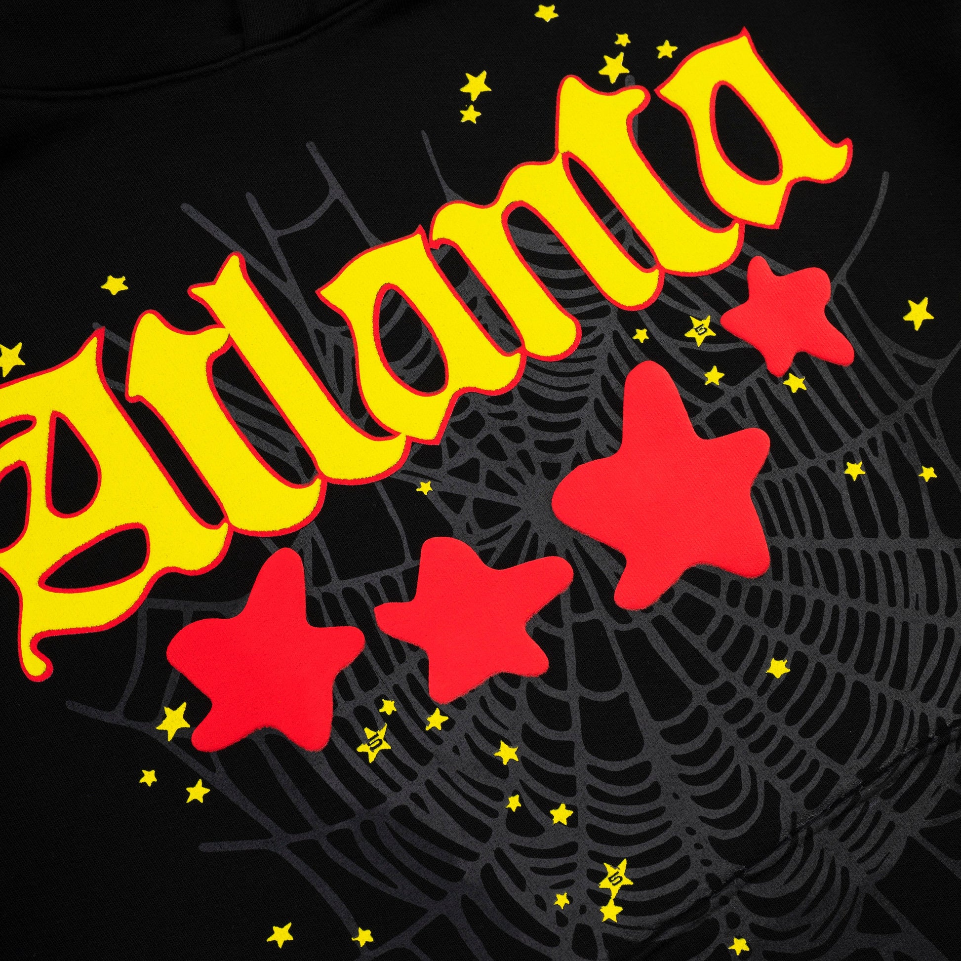 SP5DER Atlanta Hoodie – Black - Detail View 1