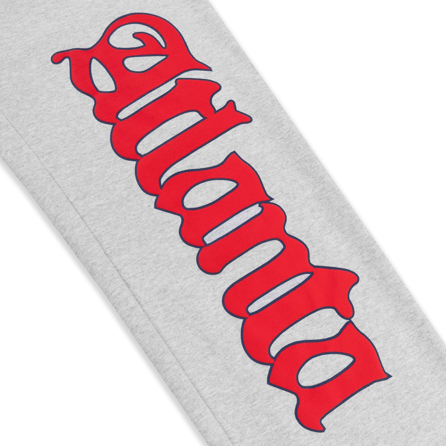 SP5DER Atlanta Wide Leg Sweatpant in Heather Grey