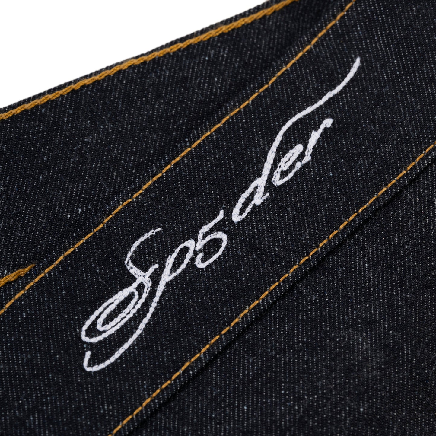 SP5DER Star Dust Denim Short in Indigo