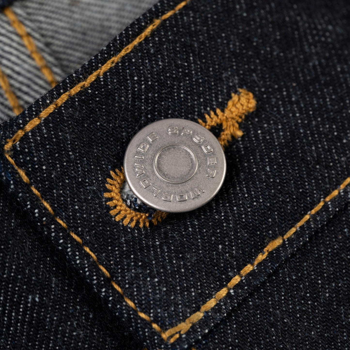 SP5DER Star Dust Denim Short in Indigo