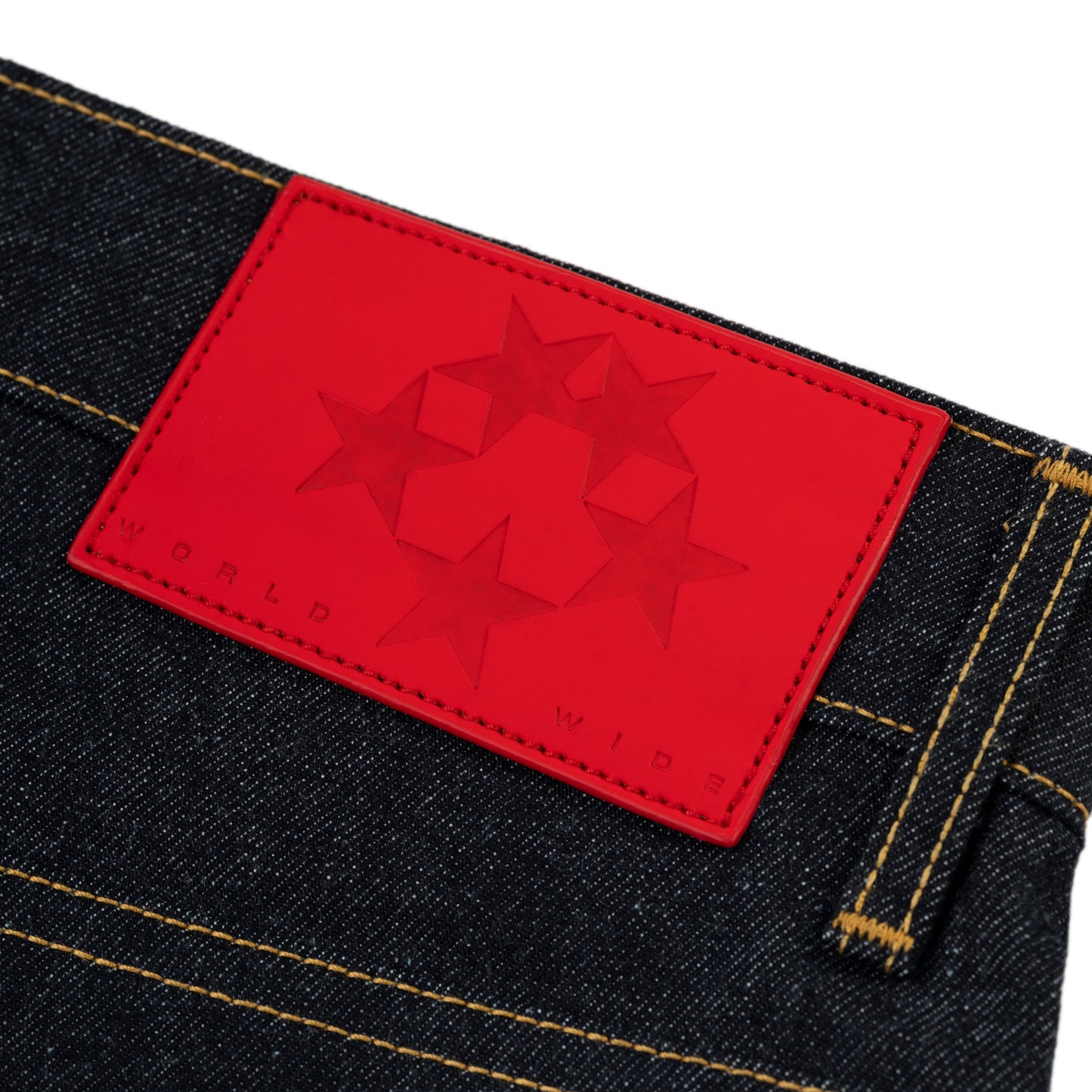 SP5DER Star Dust Denim Short in Indigo