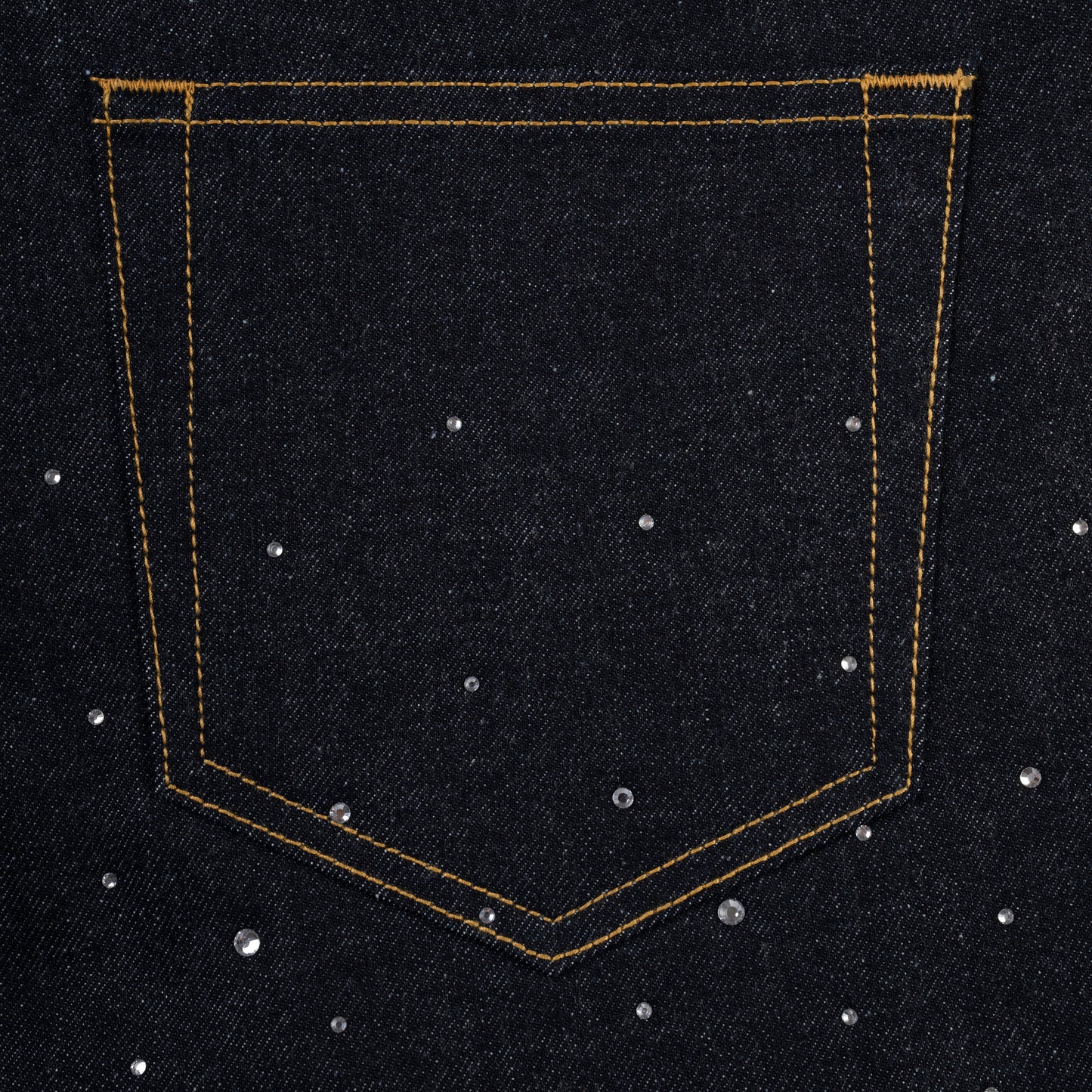 SP5DER Star Dust Denim Short in Indigo