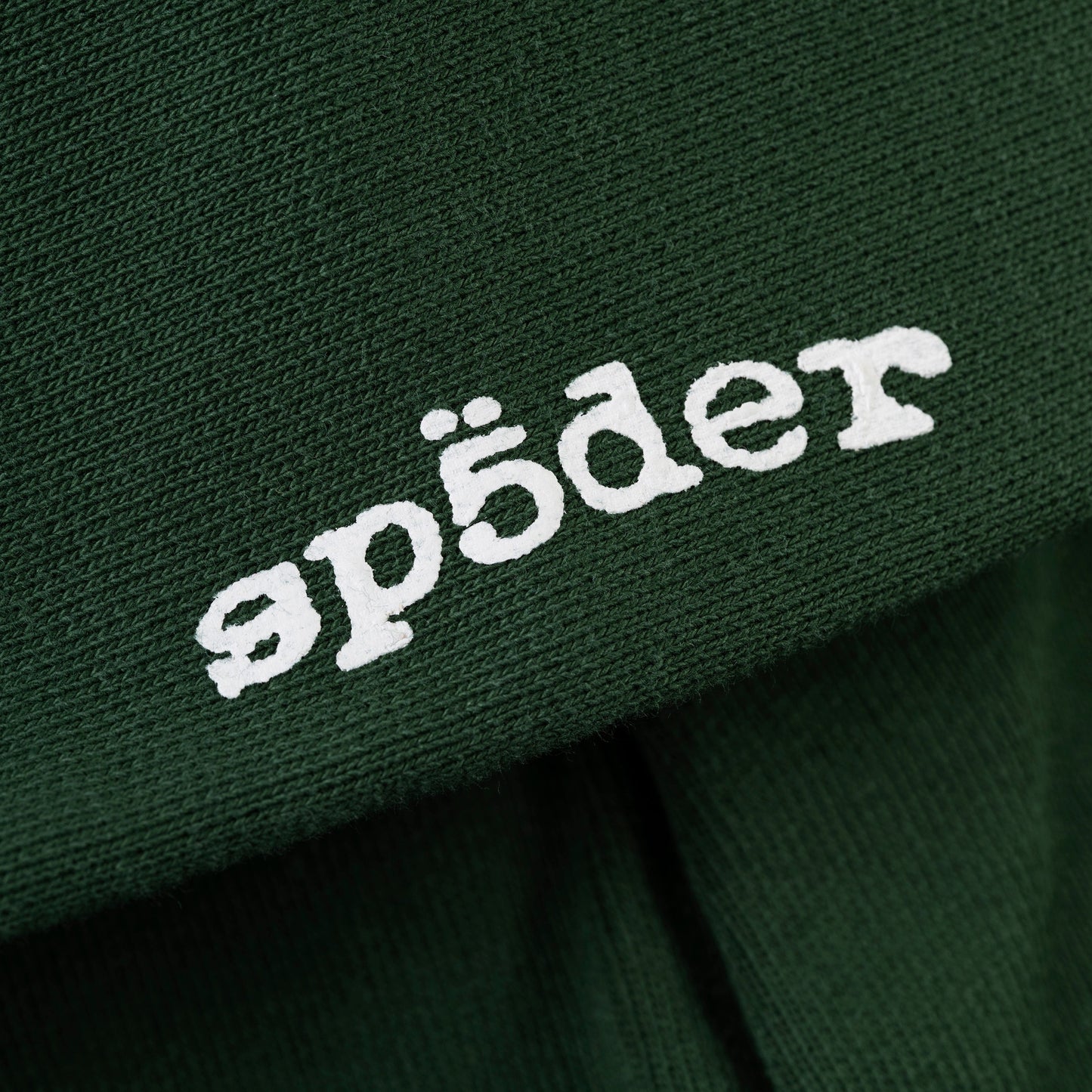 SP5DER Campers Field Full-Zip Hoodie – Green - Detail View 6