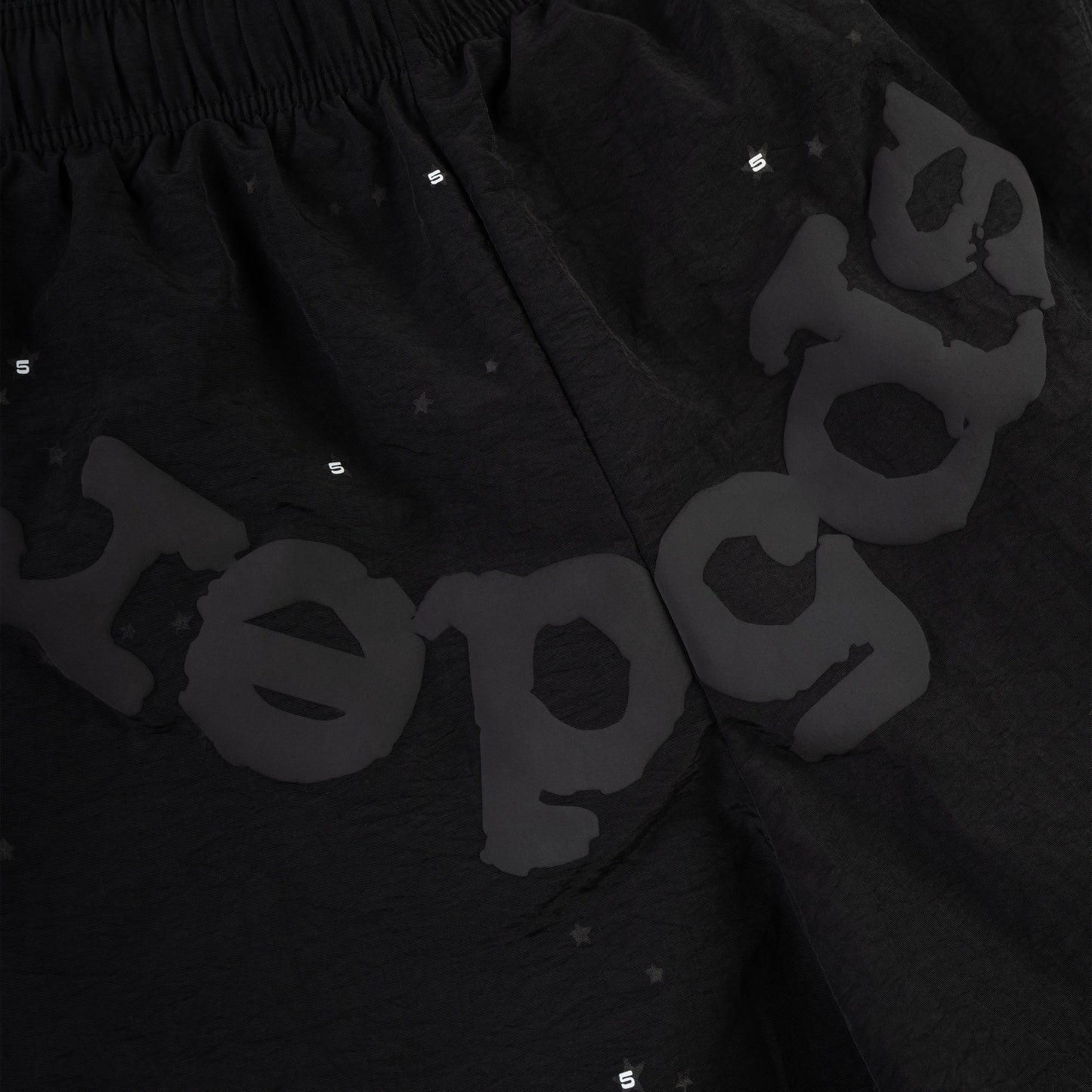 SP5DER OG Web Double Layer Short in Black