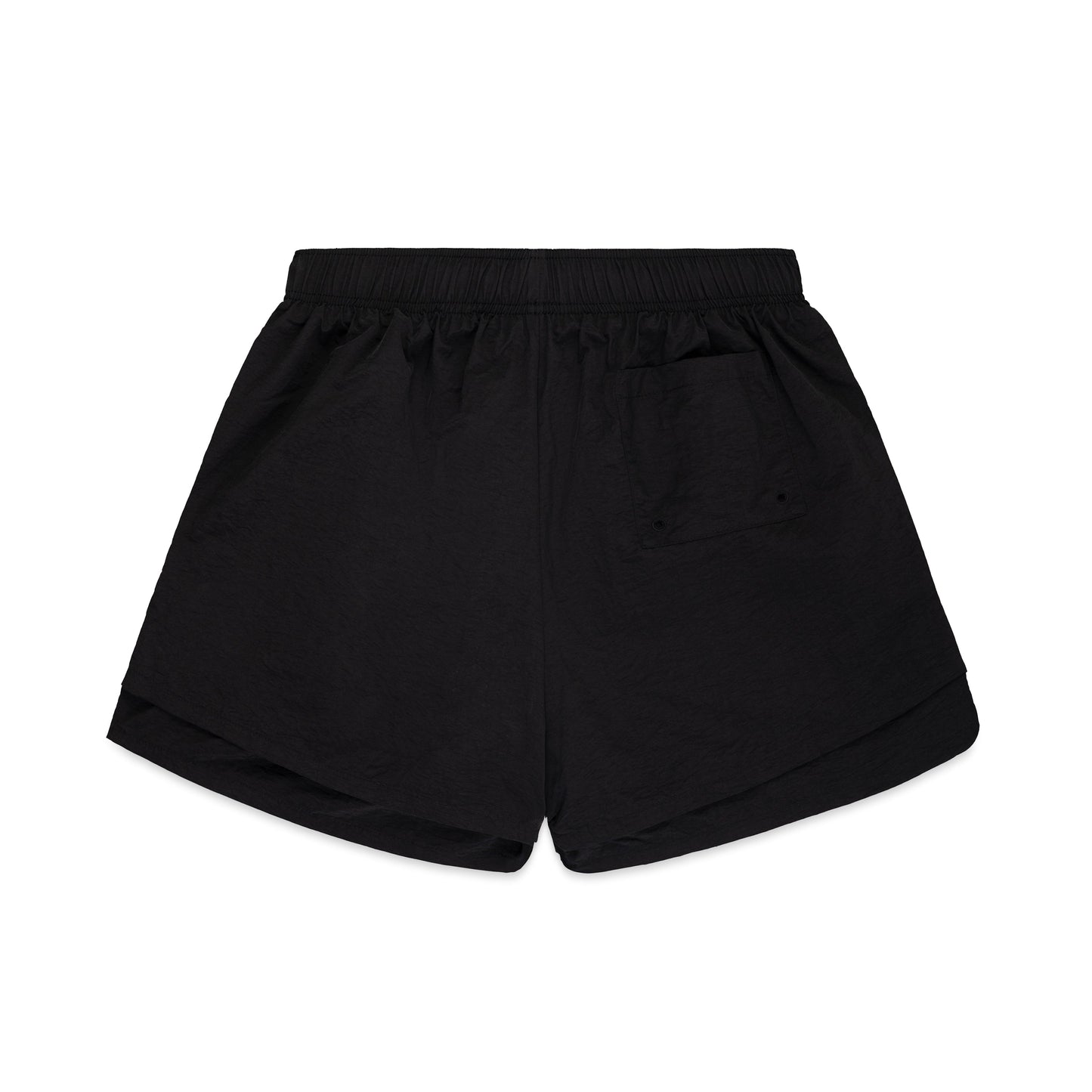SP5DER OG Web Double Layer Short in Black