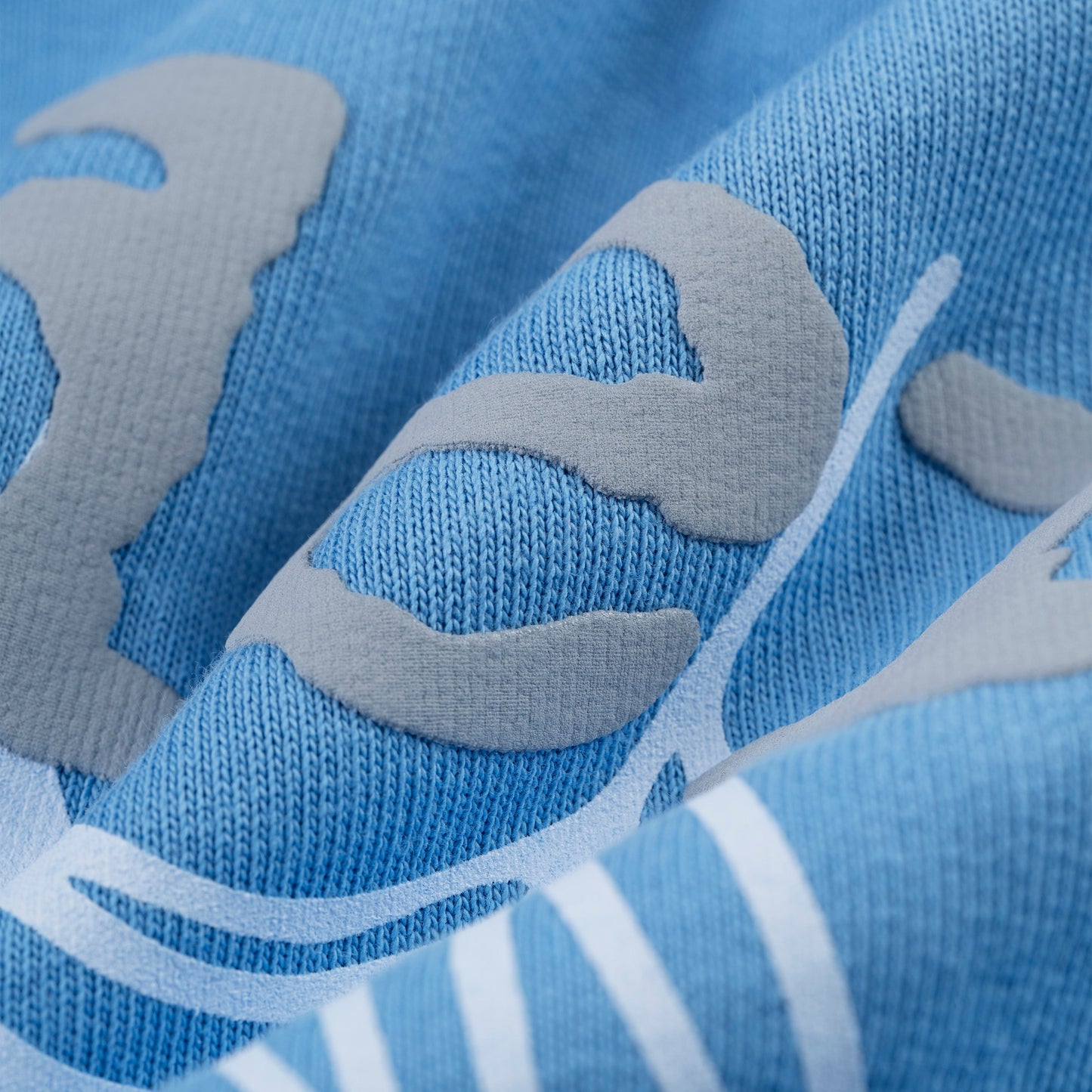 SP5DER OG Web V2 Hoodie - Dusty Blue - Detail View 4