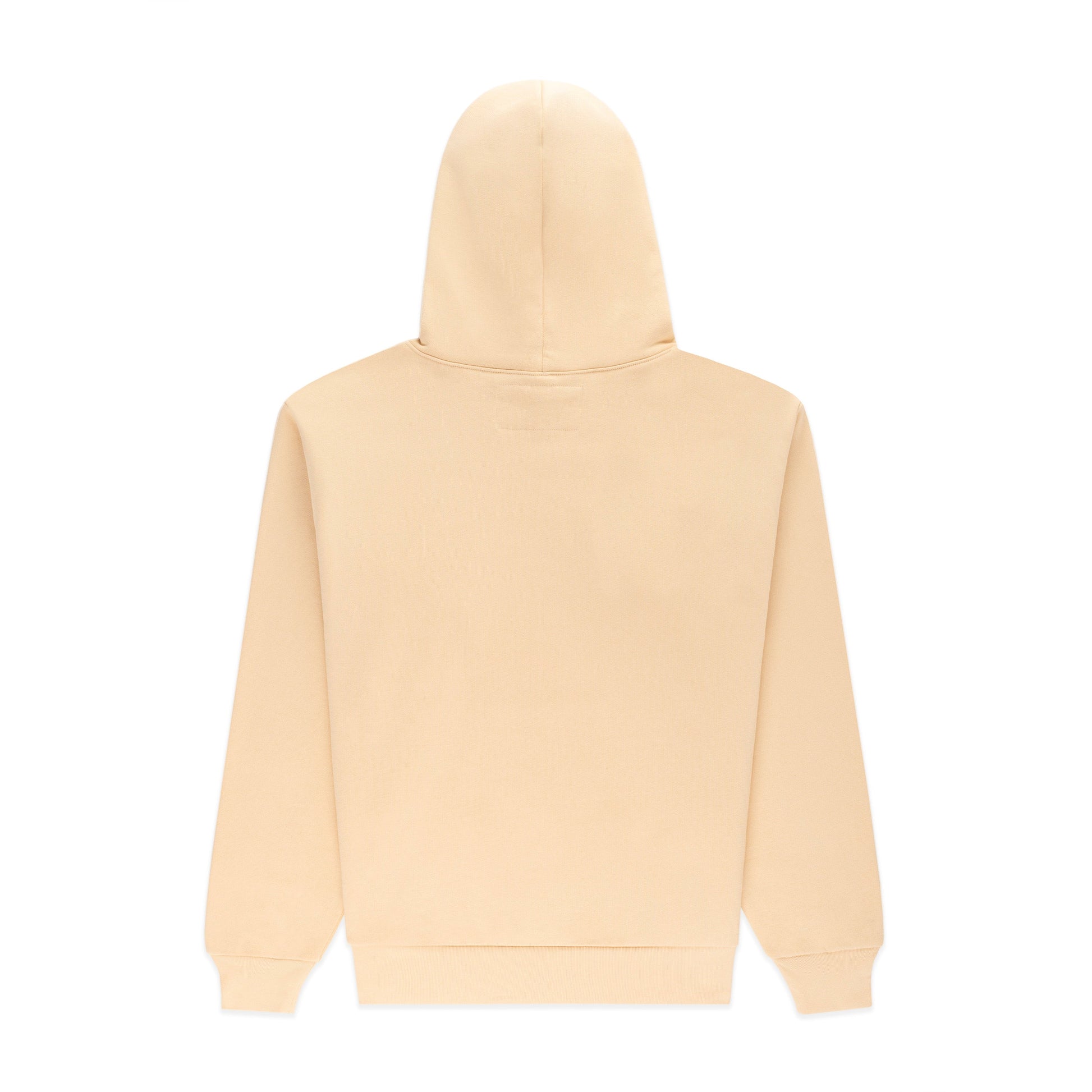 SP5DER OG Web V2 Hoodie - Cream - Back View