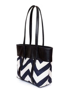 Bag It Canberra Tote and Shoulder Bag - Black Vegan Leather