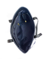 Bag It Canberra Tote and Shoulder Bag - Black Vegan Leather