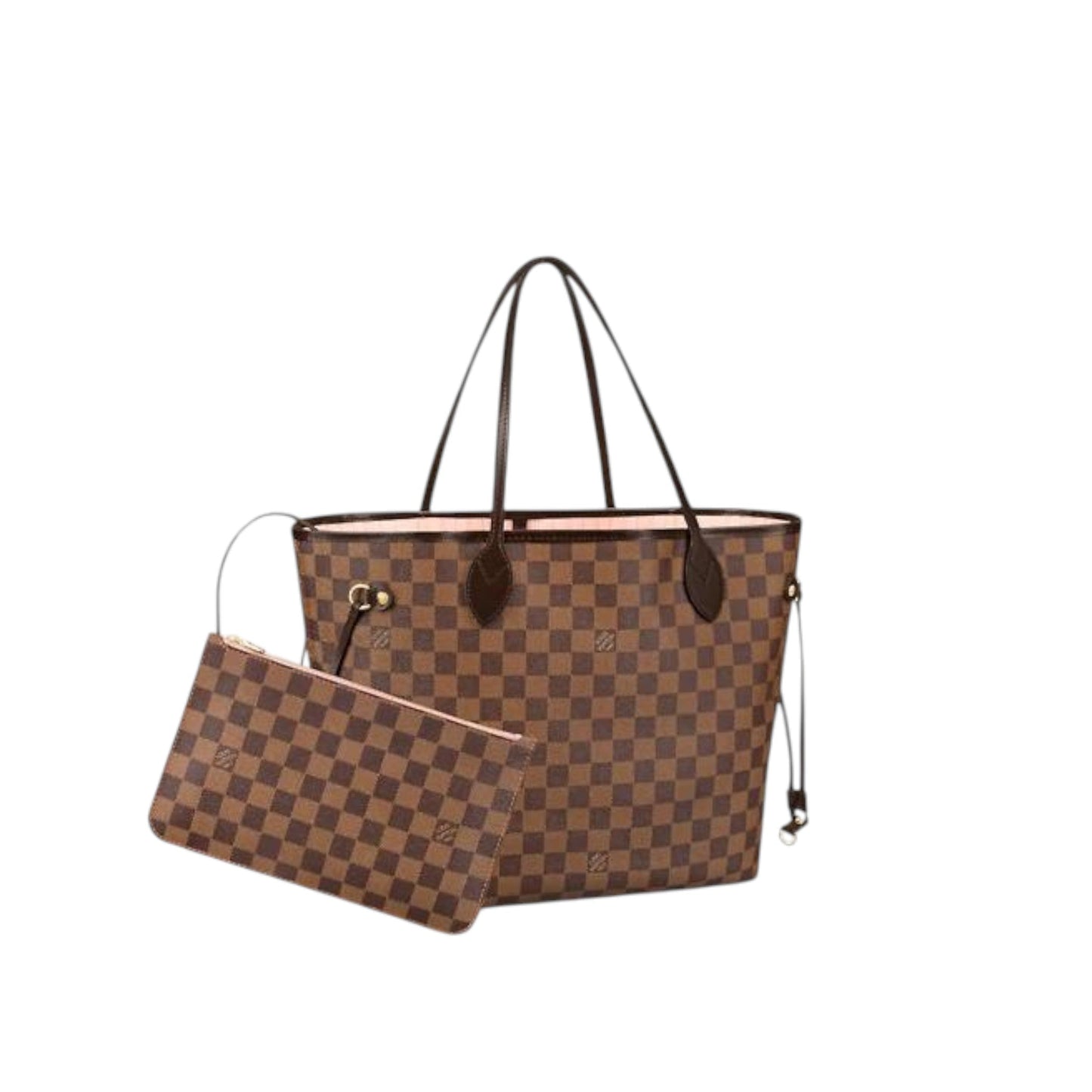 Louis Vuitton Neverfull MM Damier Ebene Coated Canvas