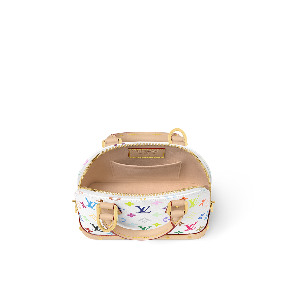 Louis Vuitton x Takashi Murakami Alma BB Multicolor Monogram Canvas M13078