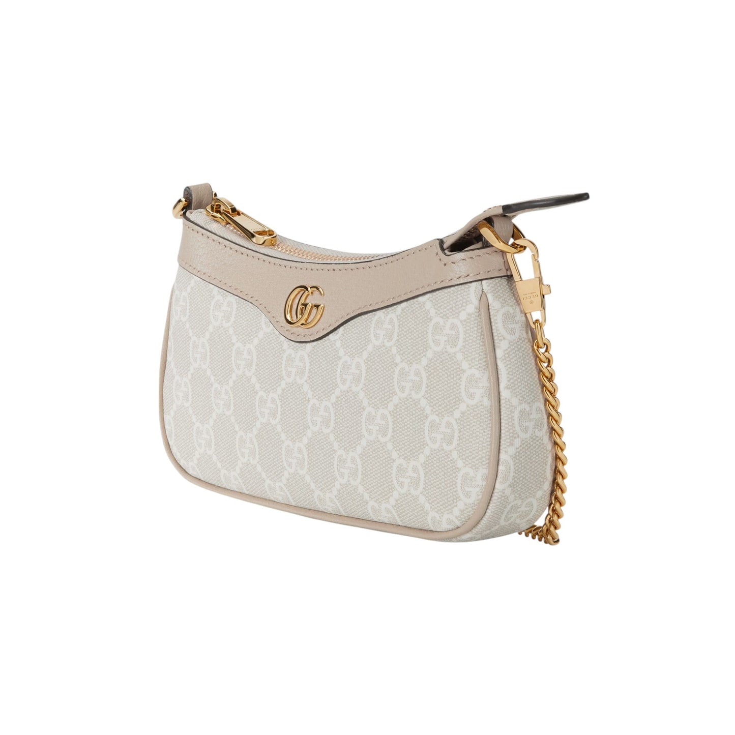 Gucci Ophidia Small Bag Brown Beige and White Beige GG Supreme Canvas
