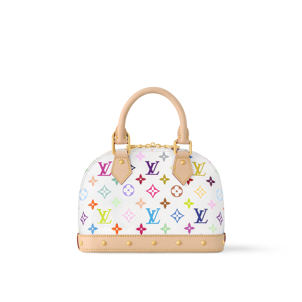 Louis Vuitton x Takashi Murakami Alma BB Multicolor Monogram Canvas M13078