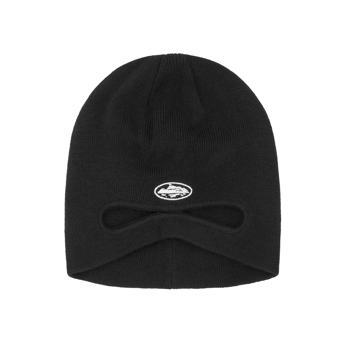 Corteiz Peek-A-Beanie Mask Beanie - Black