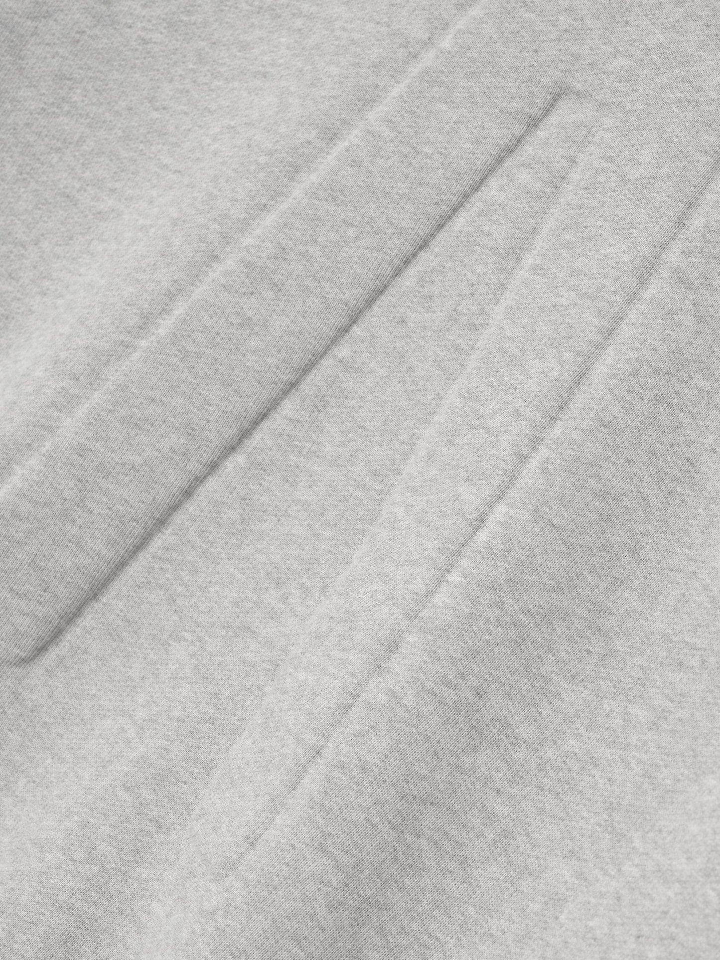 Fear of God Athletics Half-Zip Hoodie – Melange Grey, Men's Cotton Blend Fleece