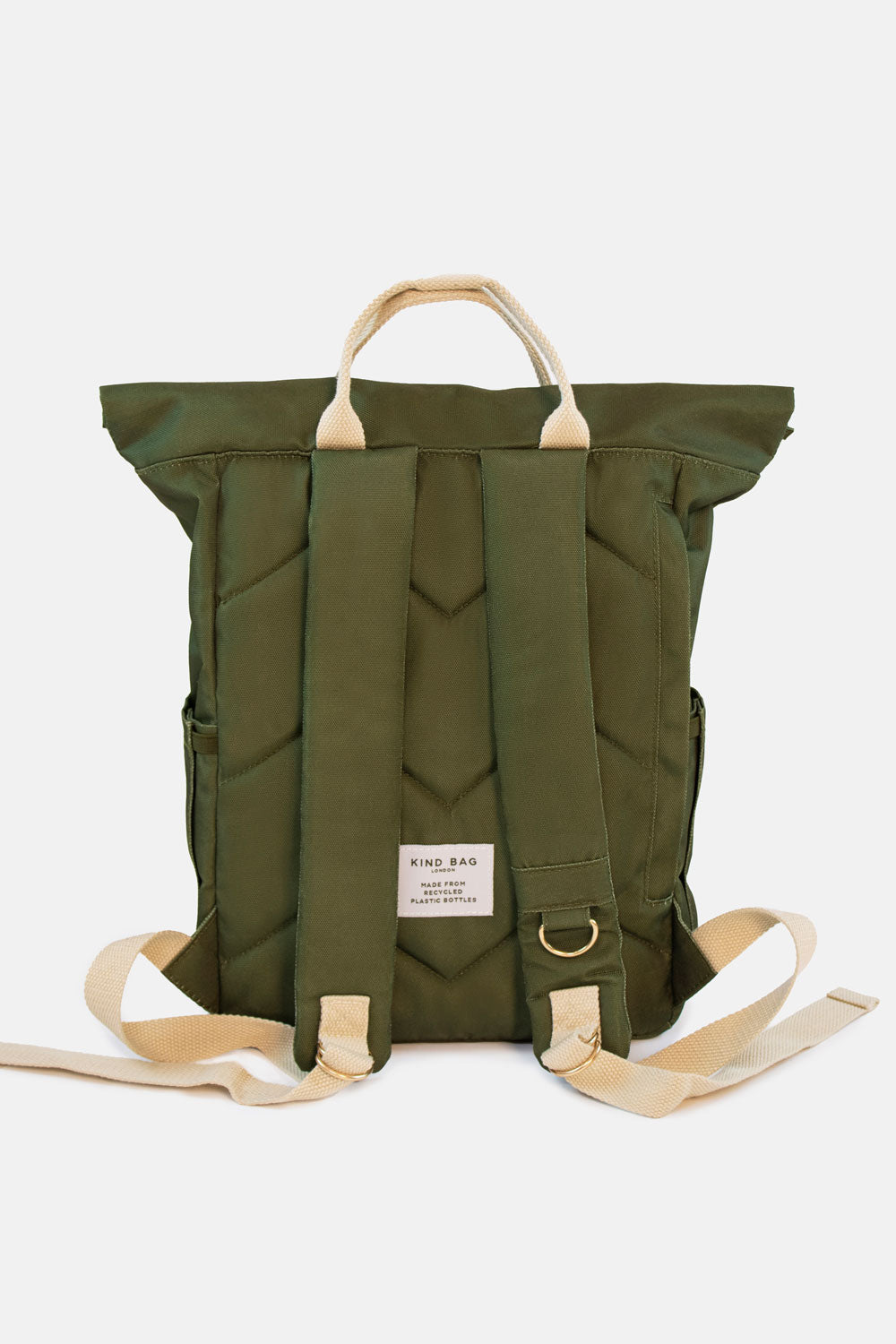 Bag It Hackney 2.0 Backpack – Khaki, Medium | Recycled Water-Resistant