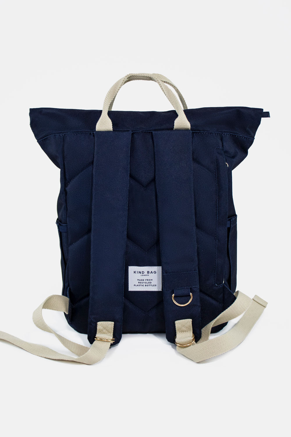 Bag It Hackney 2.0 Backpack – Navy, Medium | Recycled Water-Resistant