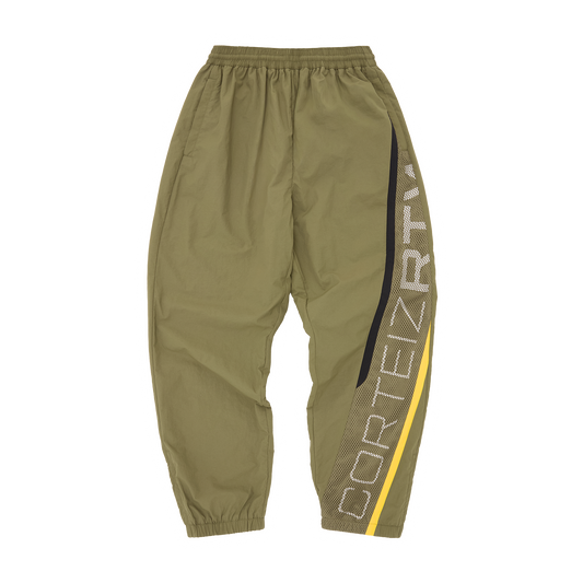 Corteiz Bias Panel Shuku Pants – Olive