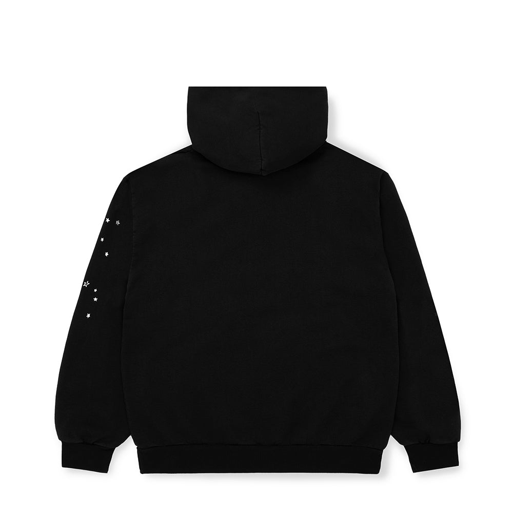 SP5DER Souvenir Hoodie – Black - Back View