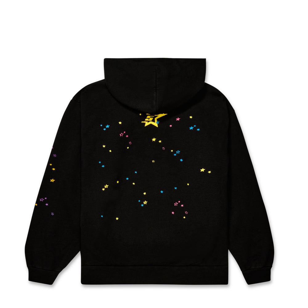 SP5DER Punk V2 Hoodie – Black - Back View