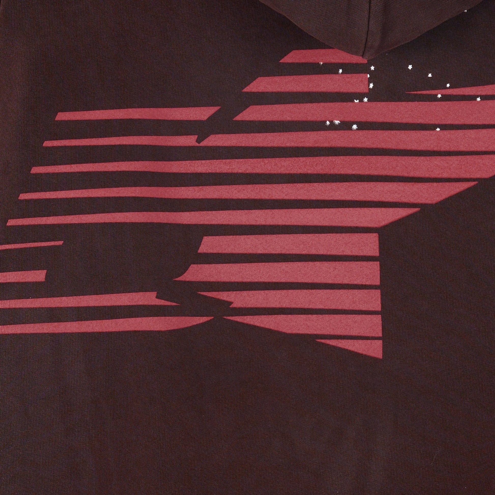 SP5DER Araignee Hoodie – Brown - Detail View 4